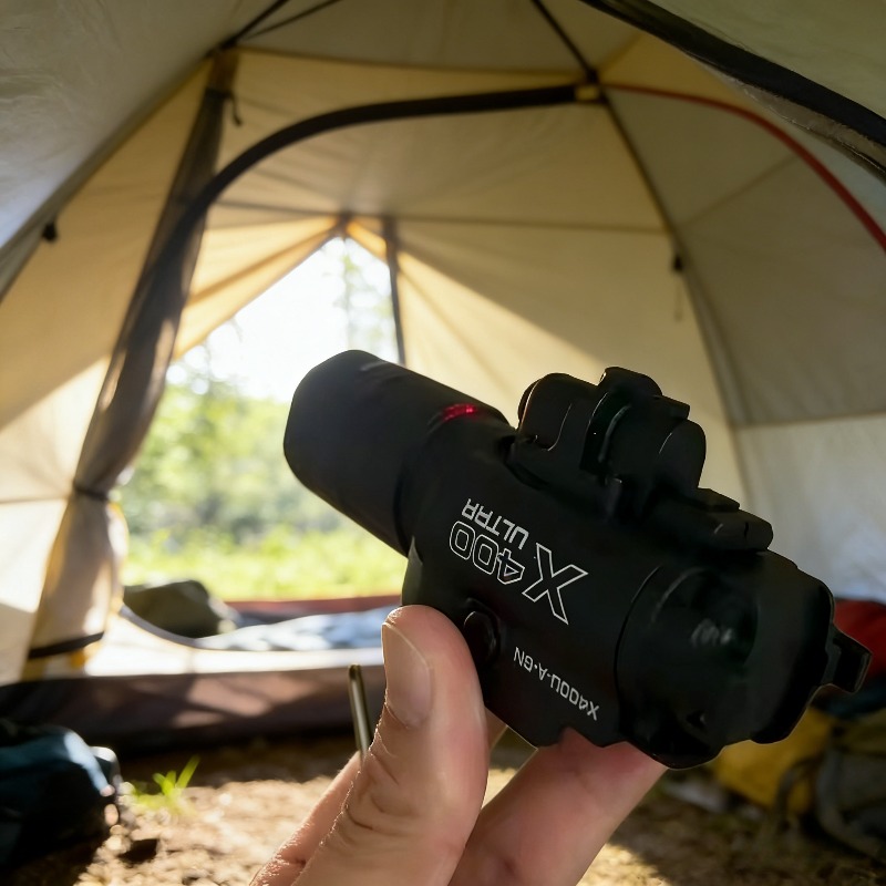 2026 X400 ピストルライト懐中電灯、ストロボモード付 - Timing Light Gun のレビューと価格
