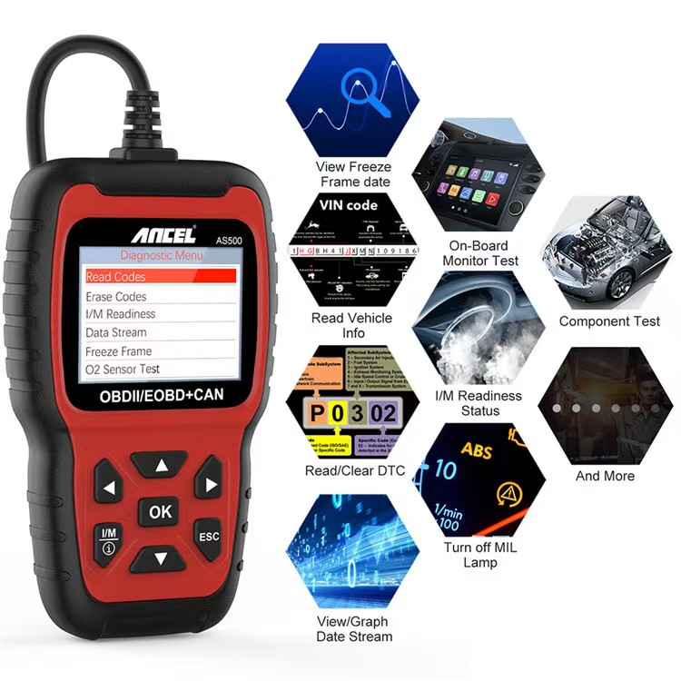 すべてのOBDII機能、多言語対応、自動車エンジンアナライザ - Car Repair Tools のレビューと価格