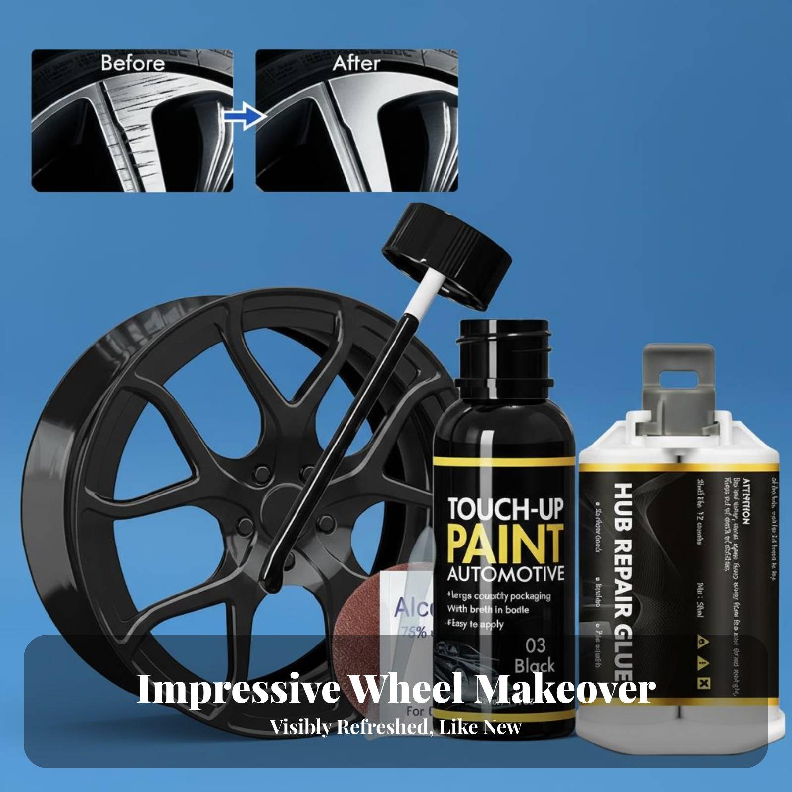 合金製ホイールの傷を修復するためのカーホイール修理ペンキット - Car Repair Tools のレビューと価格