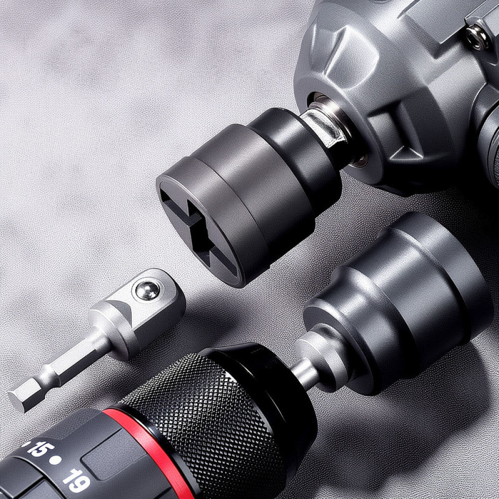 厚みのあるカージャッキソケットアダプター。手動式電動レンチで - Car Jack のレビューと価格