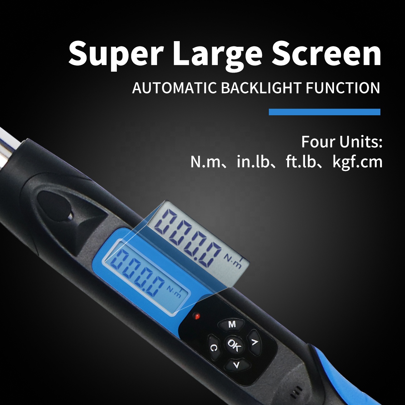 AWG2-S-410 SHAHE 鉄筋ヘッドデジタル式トルク - Torque Wrench のレビューと価格